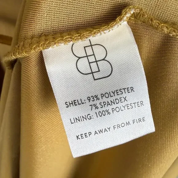 Baltic Born Meghan Gold Velvet Short Sleeve Maxi Full Wrap Dress XS Golden Hour - Picture 7 of 10